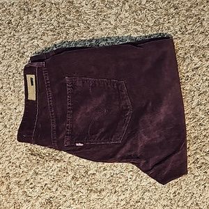 Levi's 30 corduroy Demi Curve